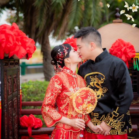 中式高級秀和服寫真包套/雙人中式婚紗/女攝影師/客製化拍攝設計