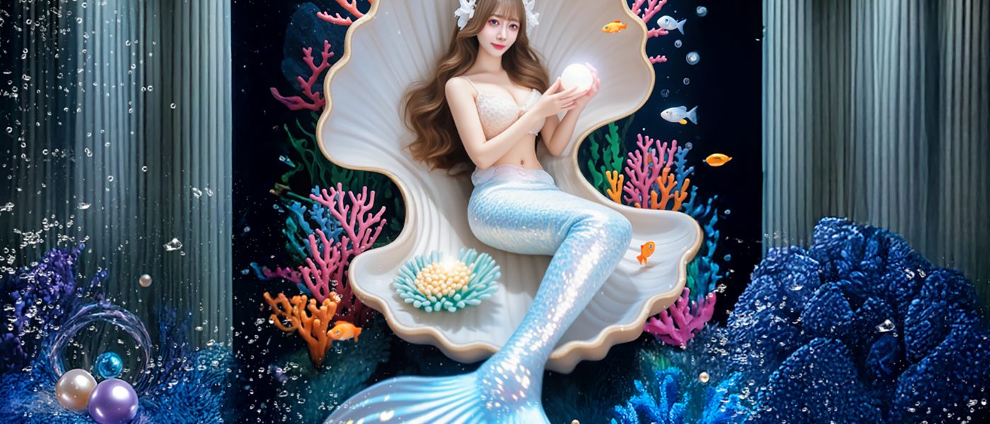 專業美人魚寫真/AI視覺設計/美人魚拍攝體驗/六路攝影棚