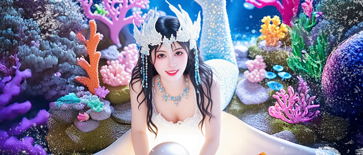 專業美人魚寫真/AI視覺設計/美人魚拍攝體驗/六路攝影棚