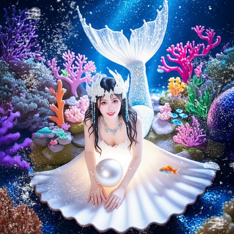 專業美人魚寫真/AI視覺設計/美人魚拍攝體驗/六路攝影棚