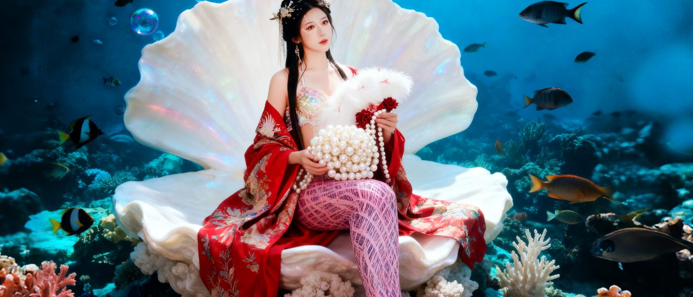 人魚公主寫真/海底寫真/台中租棚/台中古風攝影棚/台中攝影棚推薦/涵鏡苑-專業花魁漢服古風寫真館/小紅書寫真/台中藝術照/攝影寫真藝術照/女攝影師/客製化拍攝