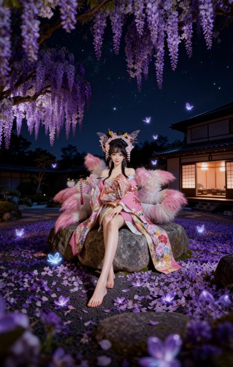 九尾狐和服公主寫真/AI創作客製化寫真/台中租棚/台中古風攝影棚/台中攝影棚推薦/涵鏡苑-專業花魁漢服古風寫真館/小紅書寫真/台中藝術照/攝影寫真藝術照/女攝影師/客製化拍攝/個人寫真/攝影寫真藝術照/台中藝術照/女攝影師/客製化拍攝