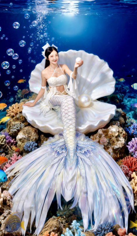 人魚公主寫真/海底寫真/台中租棚/台中古風攝影棚/台中攝影棚推薦/涵鏡苑-專業花魁漢服古風寫真館/小紅書寫真/台中藝術照/攝影寫真藝術照/女攝影師/客製化拍攝