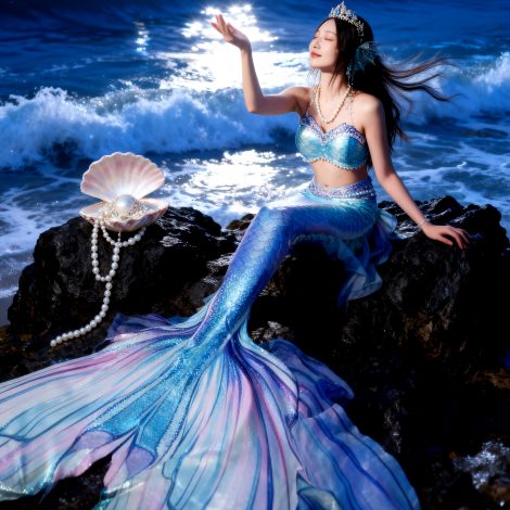 人魚公主寫真/海底寫真/台中租棚/台中古風攝影棚/台中攝影棚推薦/涵鏡苑-專業花魁漢服古風寫真館/小紅書寫真/台中藝術照/攝影寫真藝術照/女攝影師/客製化拍攝