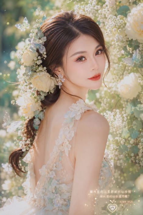 夢幻森林精靈寫真/台中北屯攝影棚/台中藝術照/攝影寫真藝術照/女攝影師/涵鏡苑-專業花魁漢服古風寫真館