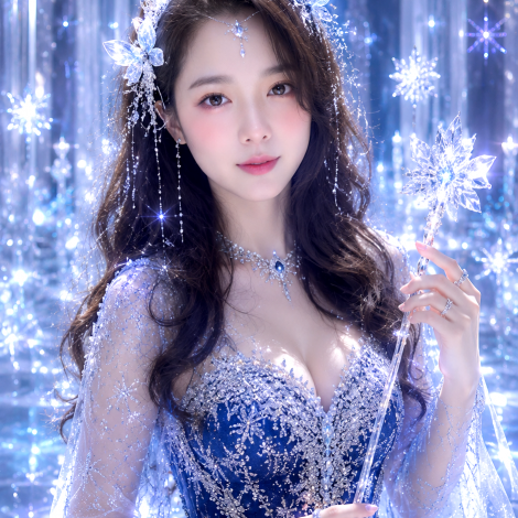 冰雪女王寫真/台中北屯攝影棚/台中藝術照/攝影寫真藝術照/女攝影師/涵鏡苑-專業花魁漢服古風寫真館