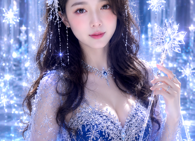 冰雪女王寫真/台中北屯攝影棚/台中藝術照/攝影寫真藝術照/女攝影師/涵鏡苑-專業花魁漢服古風寫真館