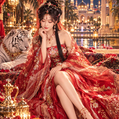 西域公主寫真/台中北屯攝影棚/台中藝術照/攝影寫真藝術照/女攝影師/涵鏡苑-專業花魁漢服古風寫真館